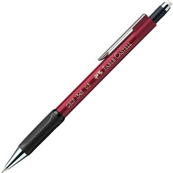 Faber-Castell Μηχανικό Μολύβι 0.5mm με Γόμα - Βαθύ Κόκκινο (134521) (FAB134521)