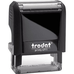 Trodat Σφραγίδα 38x14 Printy 4911 Μπλε Μελάνι