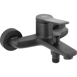 Μπαταρία λουτρού STRATOS Black BSC1BL FERRO