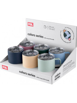 PAL COLORS 350ML COFFEE MUG ΜΕ ΧΕΡΟΥΛΙ 050.000790