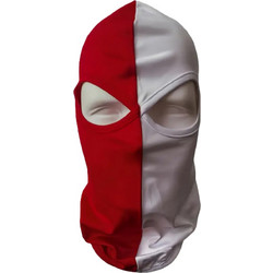 Ghetto Red / White Balaclava 2 Hole Unisex