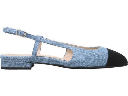 Slingbacks Kalogirou ΑΤΕΝΑ ΑΤΕΝΑ DEN GRO-DENIM+BLACK Γυναικείο