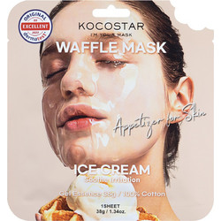 Kocostar Waffle Ice Cream Sheet Μάσκα Προσώπου για Ενυδάτωση 40gr