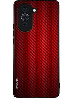 Sonique Carbon Series Huawei Nova 10 Θήκη Red