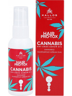 Kallos KJMN Pro-Tox Cannabis Dry Ends Oil Serum Μαλλιών 50ml