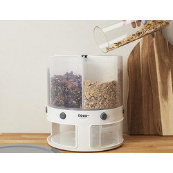 Δοχείο Αποθήκευσης Τροφίμων Cook Concept με 6 διαμερίσματα, συνολική χωρητικότητα 9L και διαστάσεις 29.5x29.5x34cm KB6185