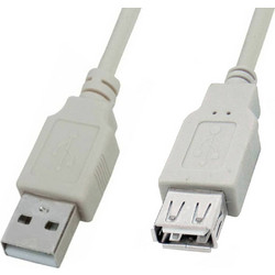 ΚΑΛΩΔΙΟ USB 2.0 A/M A/F 3m ΠΡΟΕΚΤΑΣΗΣ ΓΚΡΙ BAG PLY (ΣΕΤ ΜΕ 5)