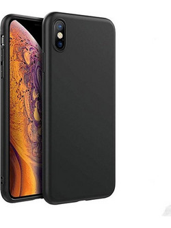 Vivid Θήκη Matte Ενισχυμένης Σιλικόνης για Apple iPhone XS Max Μαύρο
