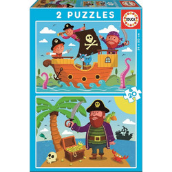 Παιδικό Puzzle Educa Pirates 2x20 Κομμάτια
