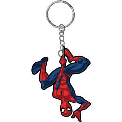 Spider Man Hanging - Marvel Soft Keychain