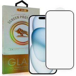Tmax Premium Full Glue Tempered Glass Black (iPhone 17 Pro Max)