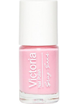Victoria Nail Polish Απαλό Ροζ Gloss Βερνίκι Νυχιών Μακράς Διαρκείας 6ml