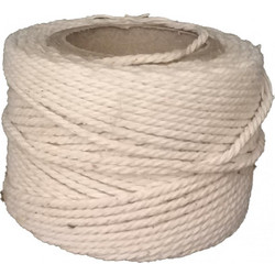 Κορδονέτα βαμβακερό λευκό 15τεμ. 100gr / KOP-ΛEYK100