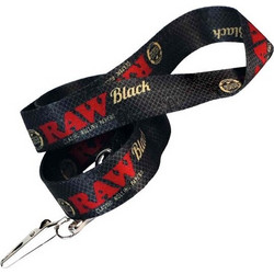 Raw Black Lanyard