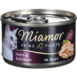 Finnern Miamor Feine Filets Adult with Chicken & Ham in Jelly 100gr