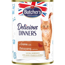 Butcher's Delicious Dinners with Game in Jelly 400gr