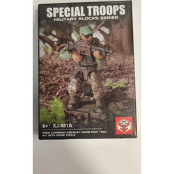 VTM Special Troops Military Blocks Series XJ-981A Action Figure +6
