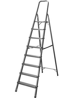Prostep Σκάλα Αλουμινίου 7+1 Σκαλοπάτια PS1236