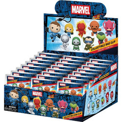 FANTASTIC FOUR - 3D Foam Bag Clip (Display 24 Pcs)