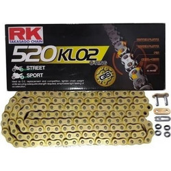 Αλυσιδα RK 520X114 KLO2 o-ring χρυση