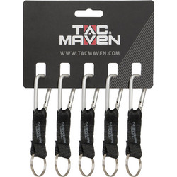 ΚΡΙΚΟΣ CARABINER PENTAGON 5mm SILVER