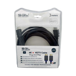 Καλώδιο HDMI Male to HDMI Male 3m Black 094717