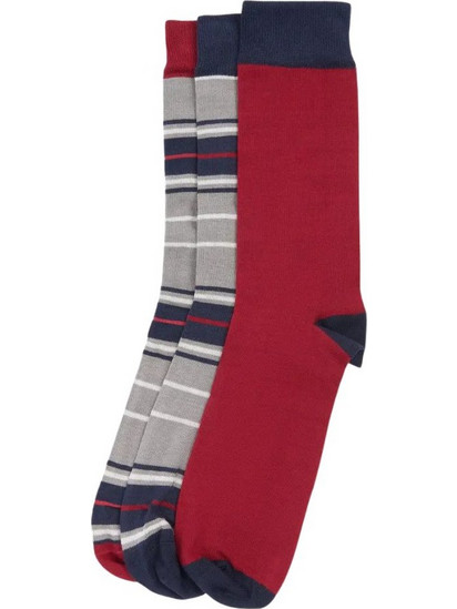 Barbour Tartan Giftset Δώρο - ΚΌΚΚΙΝΟ