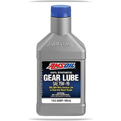 AMSOIL 75W90 100% LONG LIFE SYNTHETIC GEAR LUBE 946ml