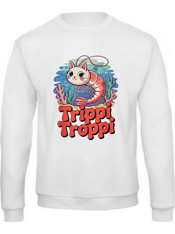 Gildan Trippi Troppi Παιδικό Φούτερ Άσπρο