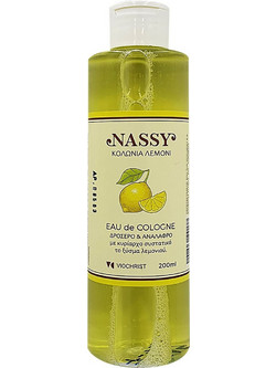 Κολώνια Λεμόνι 200ml Nassy