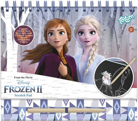 Totum Disney Frozen - Scratch Book (110845)