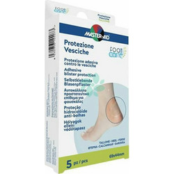 Master Aid Foot Care Προστατευτικά Επιθέματα για Φουσκάλες στην Φτέρνα 5τμχ