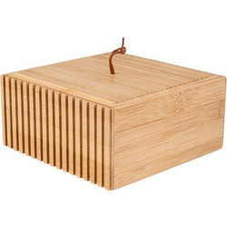 ESTIA ΚΟΥΤΙ ΑΠΟΘΗΚΕΥΣΗΣ ΚΑΙ ΟΡΓΑΝΩΣΗΣ BAMBOO ESSENTIALS 15x15x7cm