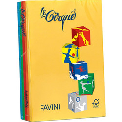 Favini Χαρτί Α4 160gsm/100sh. Multicolor 5mix Neon