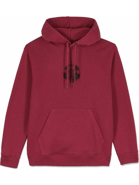 Volcom Noder Ανδρικό Φούτερ με Κουκούλα & Τσέπες Μπορντό A4132506-PPR