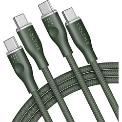Voltme Powerlink Rugg Series CTC 5A/100W 1,8m (green) - USB-C Cable