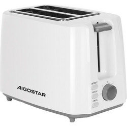 Φρυγανιέρα 2 θέσεων 750W Aigostar - λευκό