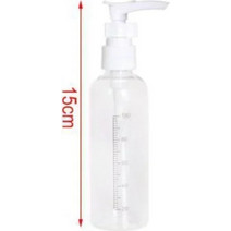 Διάφανο Πλαστικό Μπουκάλι με αντλία 100ml με Διαβάθμιση 3280659