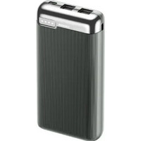 Remax RPP-626 Power Bank 20000mAh με 2 Θύρες USB-A & Θύρα USB-C Grey