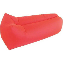 Αδιάβροχο XXL Lazy Bag Inflatable Air Sofa 900gr Φουσκωτό Στρώμα (oem) Κόκκινο