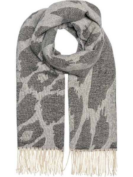 Κασκολ Onlclarisa Animal Soft Scarf 15350130 C-N10 black