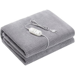 Sogo MEL-SS-20212 Ηλεκτρική Μονή Κουβέρτα Γκρι 60W 150x80cm