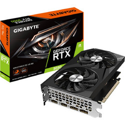Gigabyte GeForce RTX 3050 8GB GDDR6 Windforce OC V2 Κάρτα Γραφικών