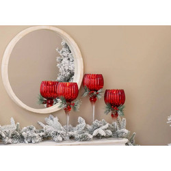 Σετ Διακοσμητικά Κηροπήγια Feeric Lights & Christmas - 3 τεμάχια 191239