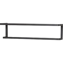 Κρεμάστρα Πετσέτας Carre 48x12x12cm Βlack Sealskin Μέταλλο