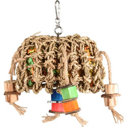 Παιχνίδι Παπαγάλων Papyr Net Light Brown 25cm