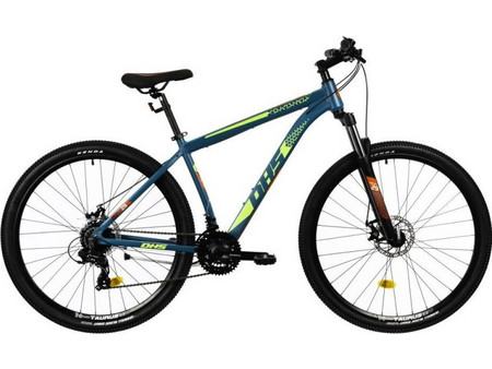 DHS Bike Parts 2927 2022 Mountain Bike 29" Αλουμινίου με 24 Ταχύτητες και Δισκόφρενα Navy Μπλε