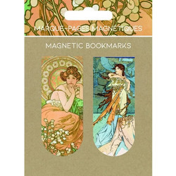 Pictura Μαγνητικοί Σελιδοδείκτες 8x11 2τεμ Alfons Mucha