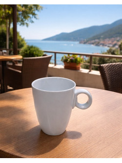 Κούπα Πορσελάνης Λευκή 380ml Grand Hotel Galifas 803401 - Galifas