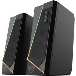 Trust GXT 609 Zoxa Illuminated Ηχεία Υπολογιστή 2.0 6W με RGB Φωτισμό